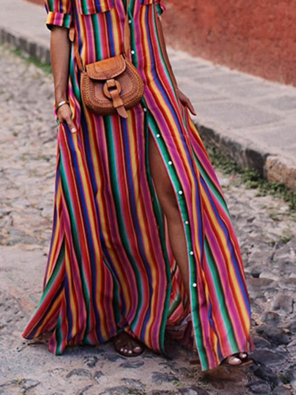 Sienna | Striped Wedding Guest Set