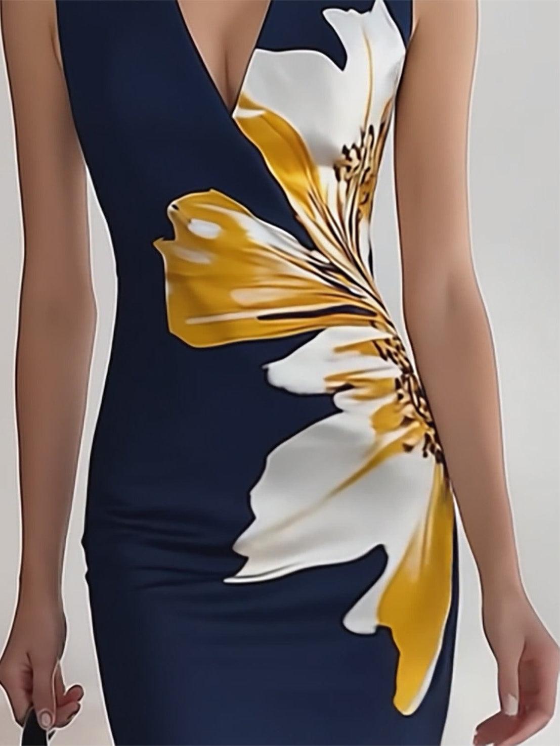 Matilda | Printed Wedding Guest Dress