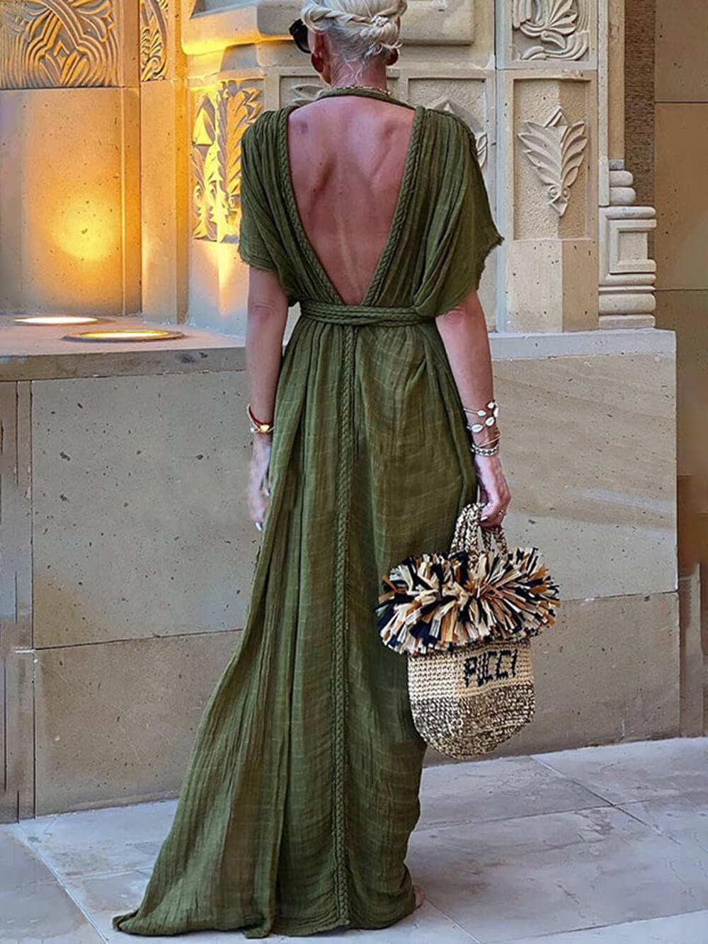 Scarlett | Draped Boho Wedding Dress