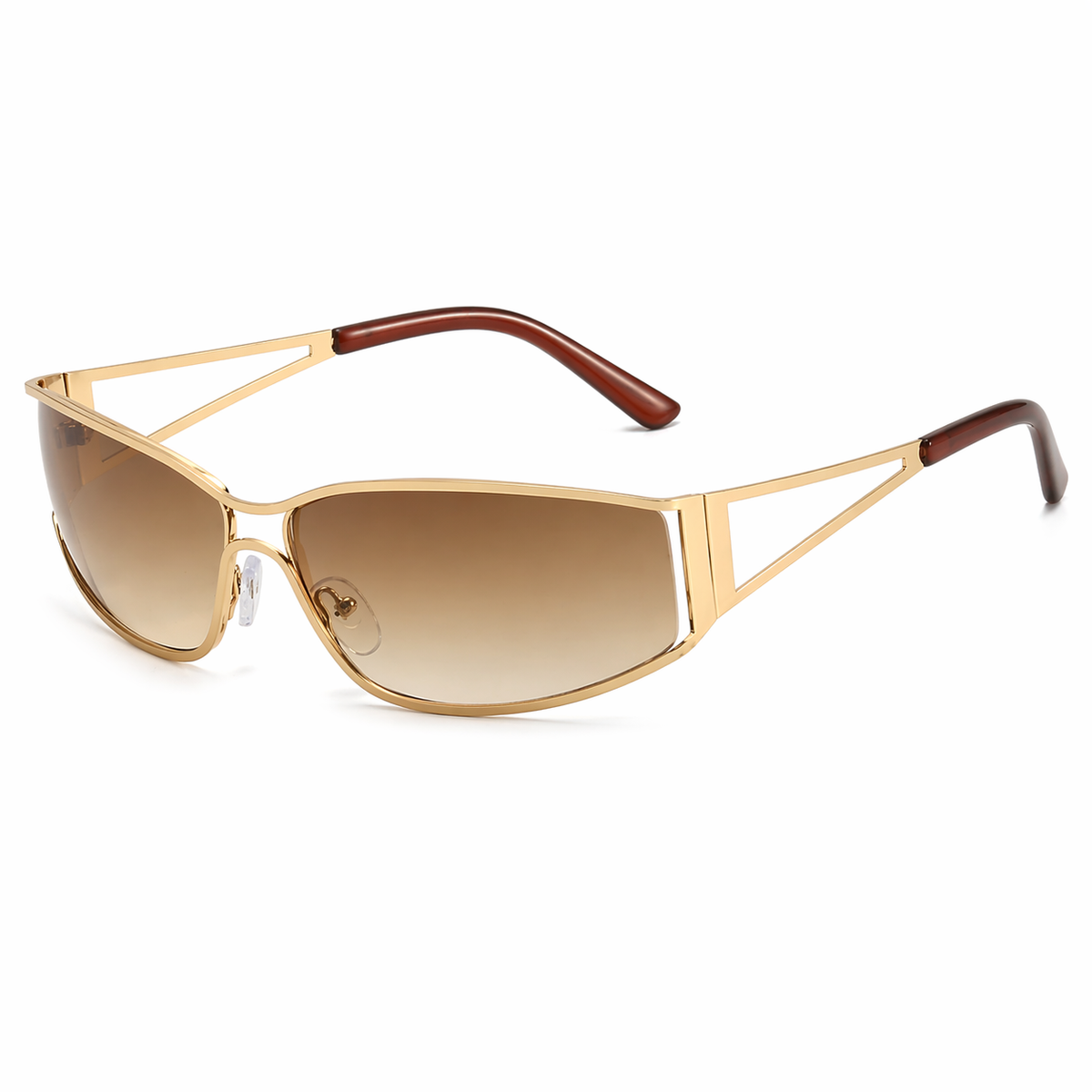 Elena | Elegant sunglasses with gold-coloured frames