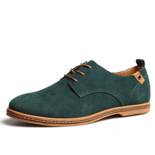 Nathaniel | Mens Suede Lace-Up Derby Shoes