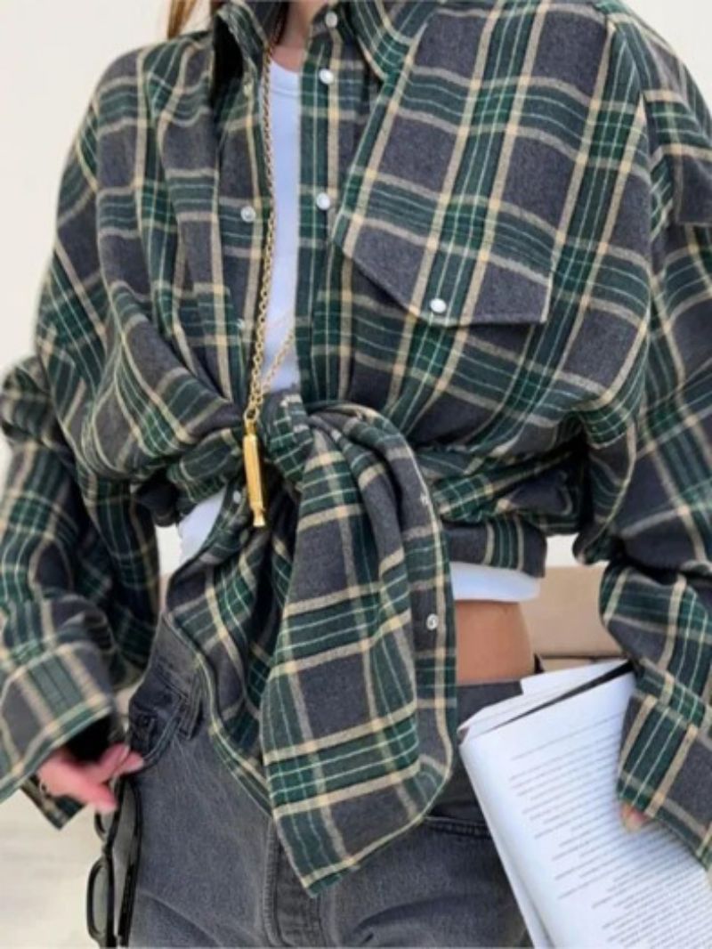 Charlotte | Oversized Plaid Shirt