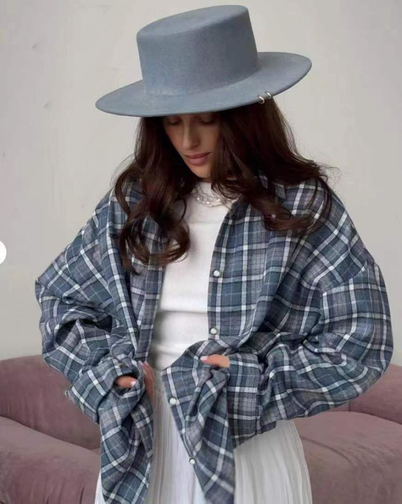 Charlotte | Oversized Plaid Shirt