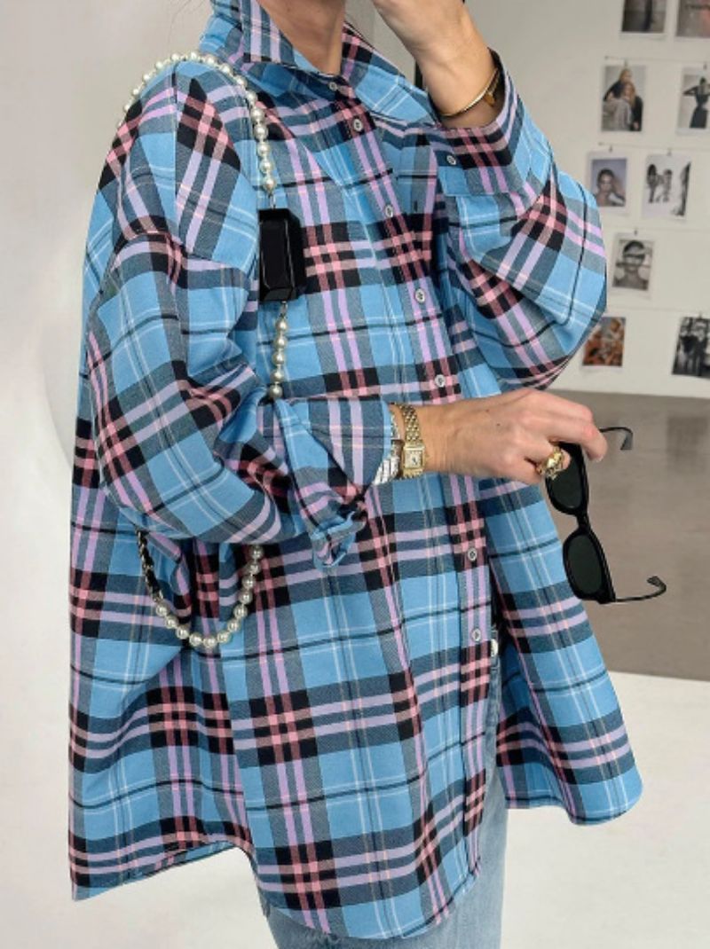 Charlotte | Oversized Plaid Shirt