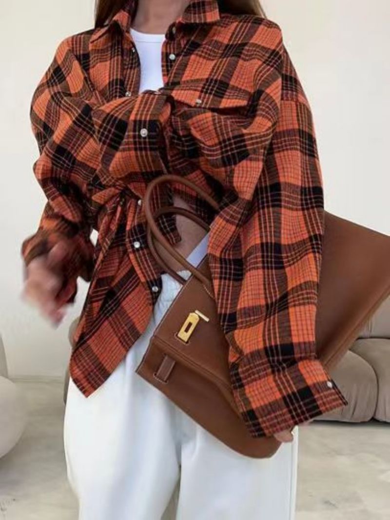 Charlotte | Oversized Plaid Shirt