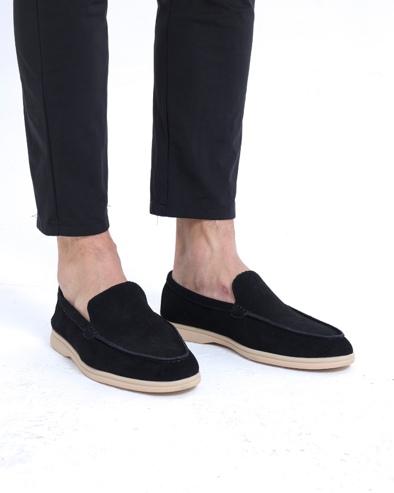 Hendrik | Mens Suede Slip-On Loafers