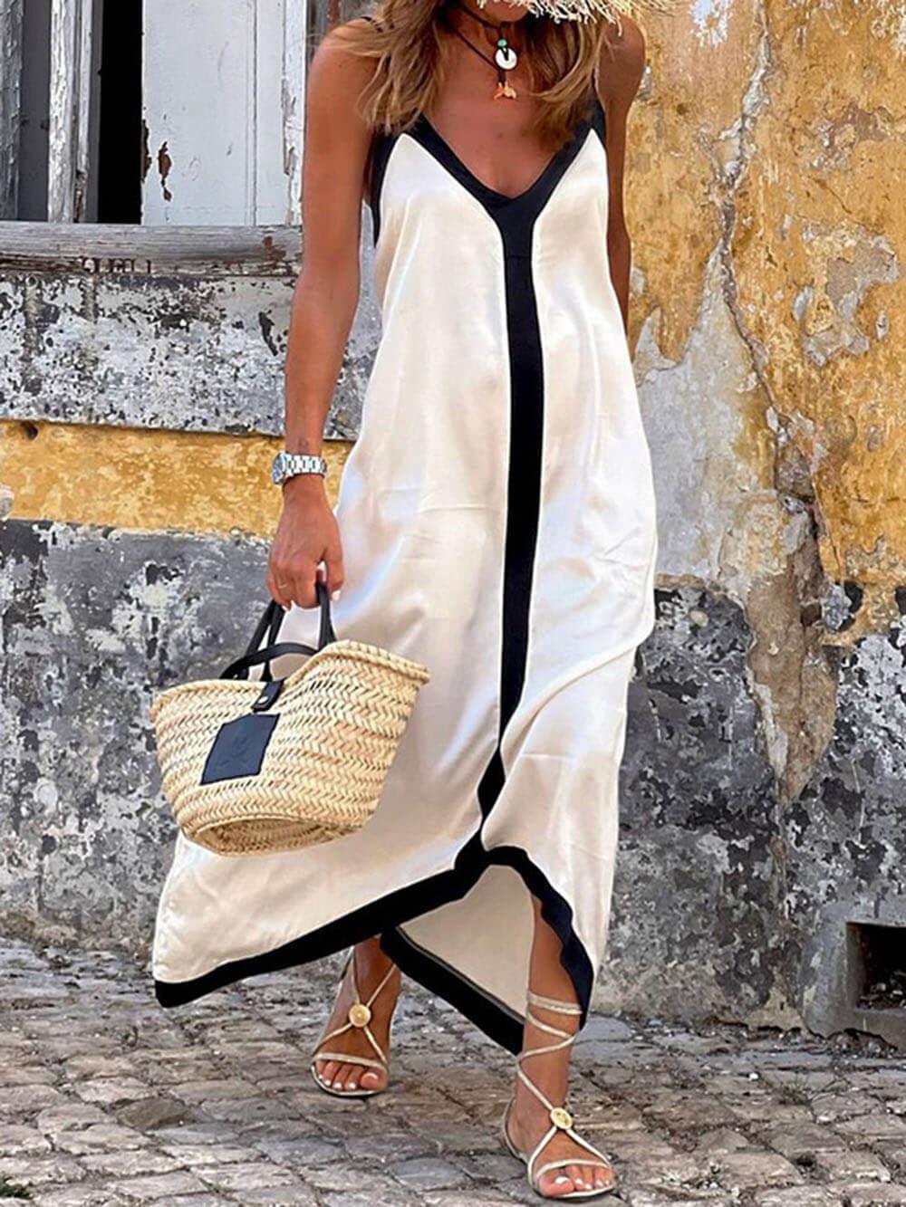 Georgia | Colourblock Wedding Guest Dress