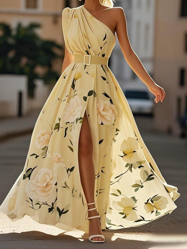 Freya | Green Floral Wedding Dress