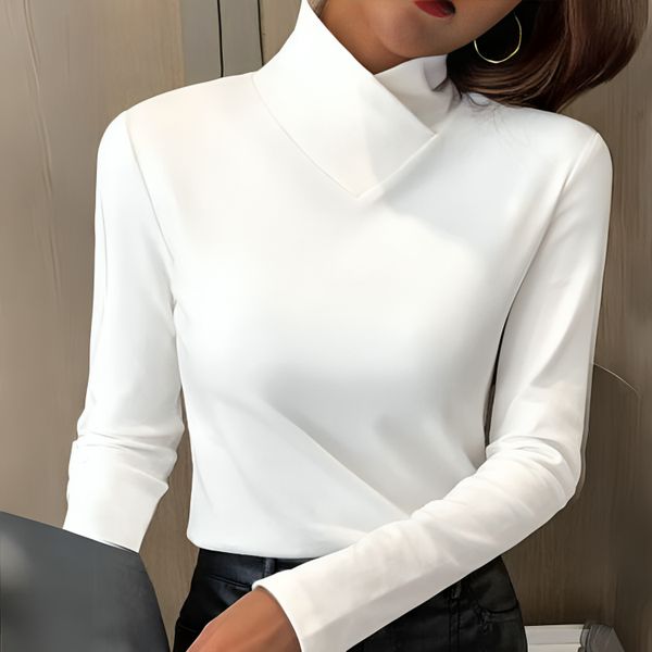 Liora | Elegant Turtleneck Top