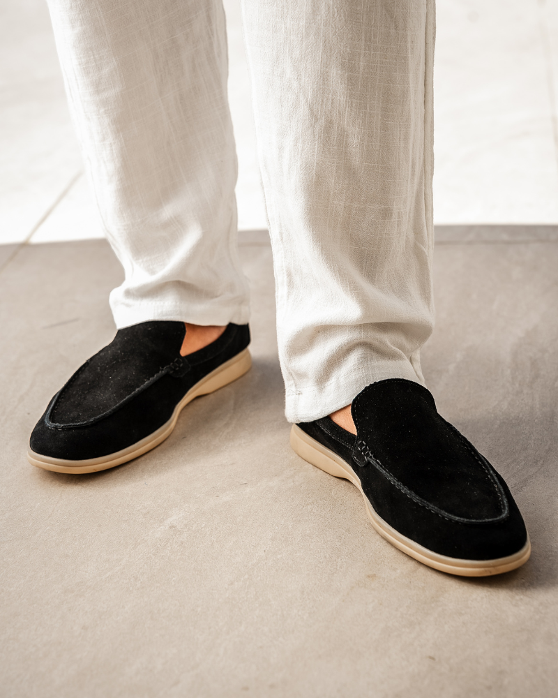 Hendrik | Mens Suede Slip-On Loafers