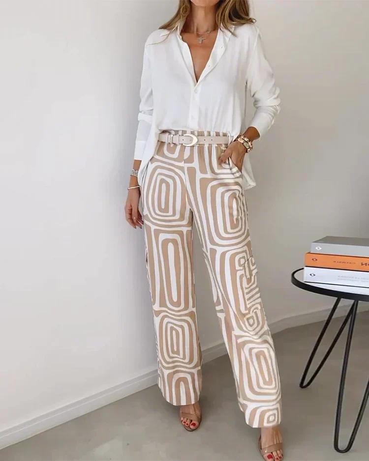 Adeline | Relaxed Linen Two Piece Set