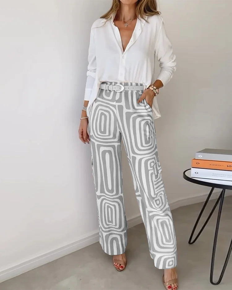 Adeline | Relaxed Linen Two Piece Set