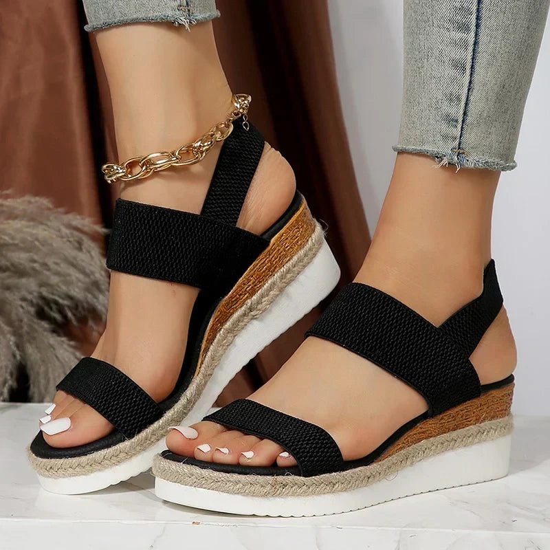 Charice | Women's Strappy Espadrille Platform Sandals