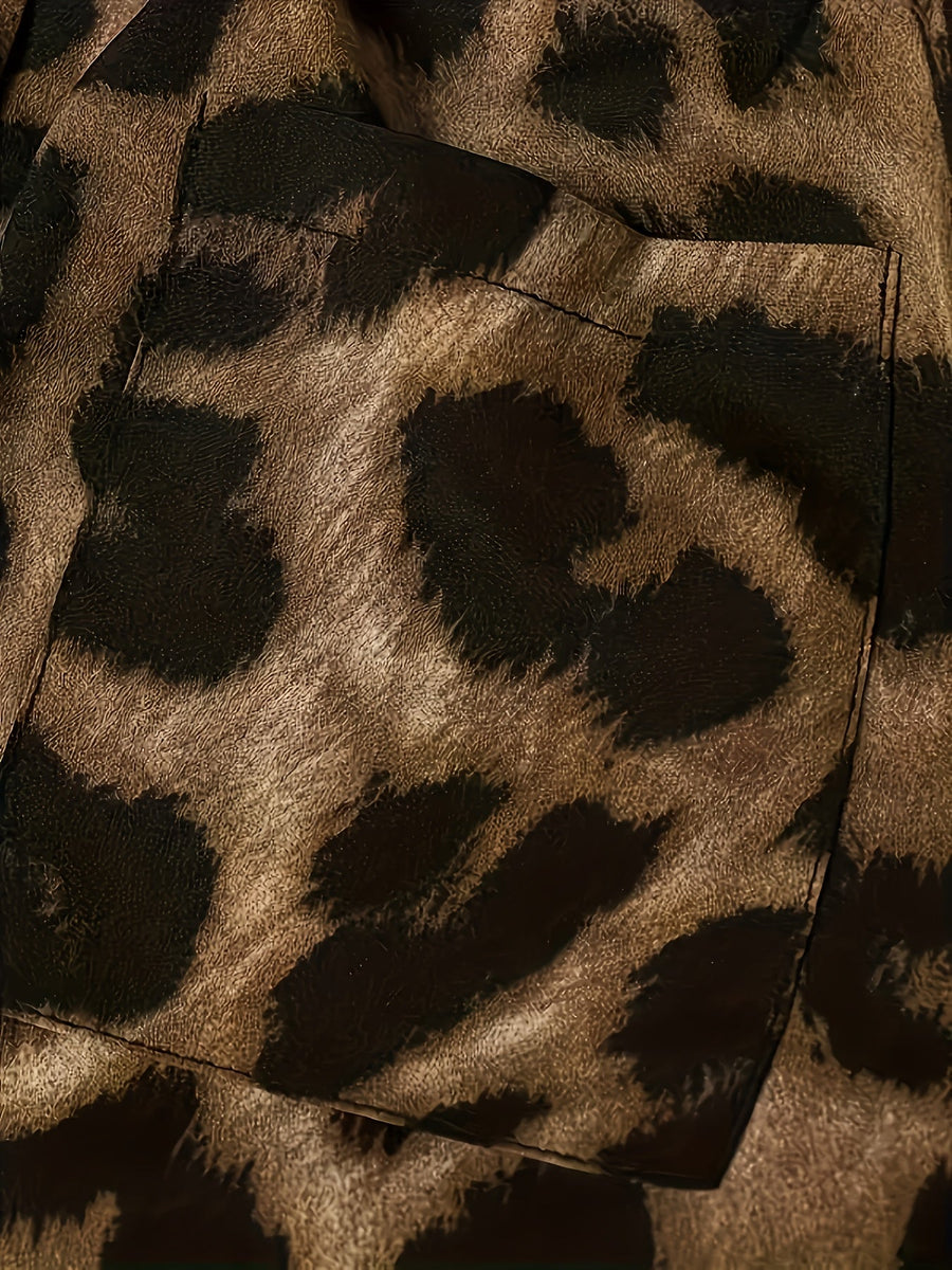 Beatrix | Bold Leopard Print Two Piece