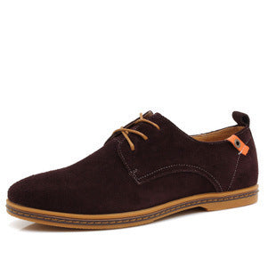 Nathaniel | Mens Suede Lace-Up Derby Shoes