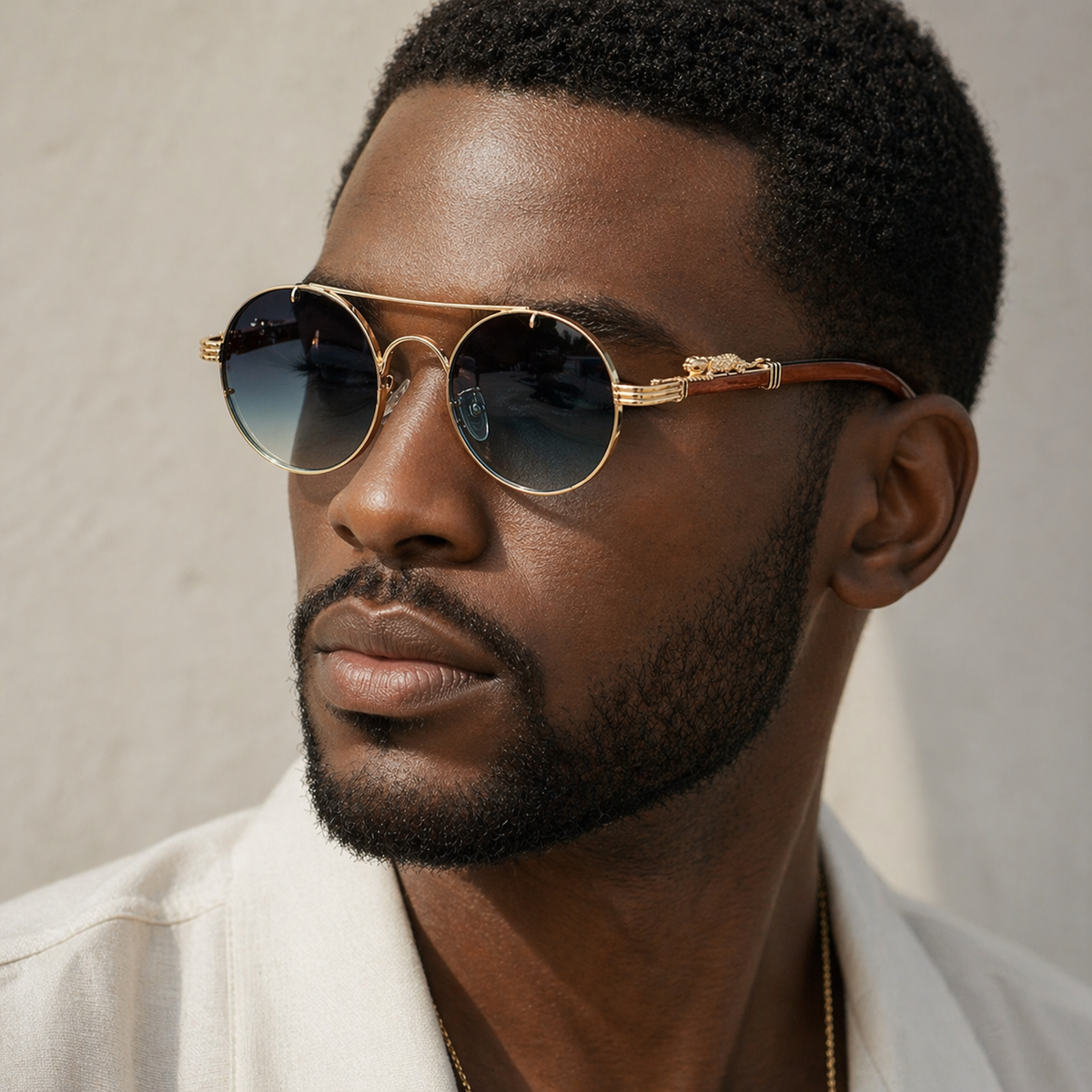 Oliver | Vintage Round Frame Sunglasses