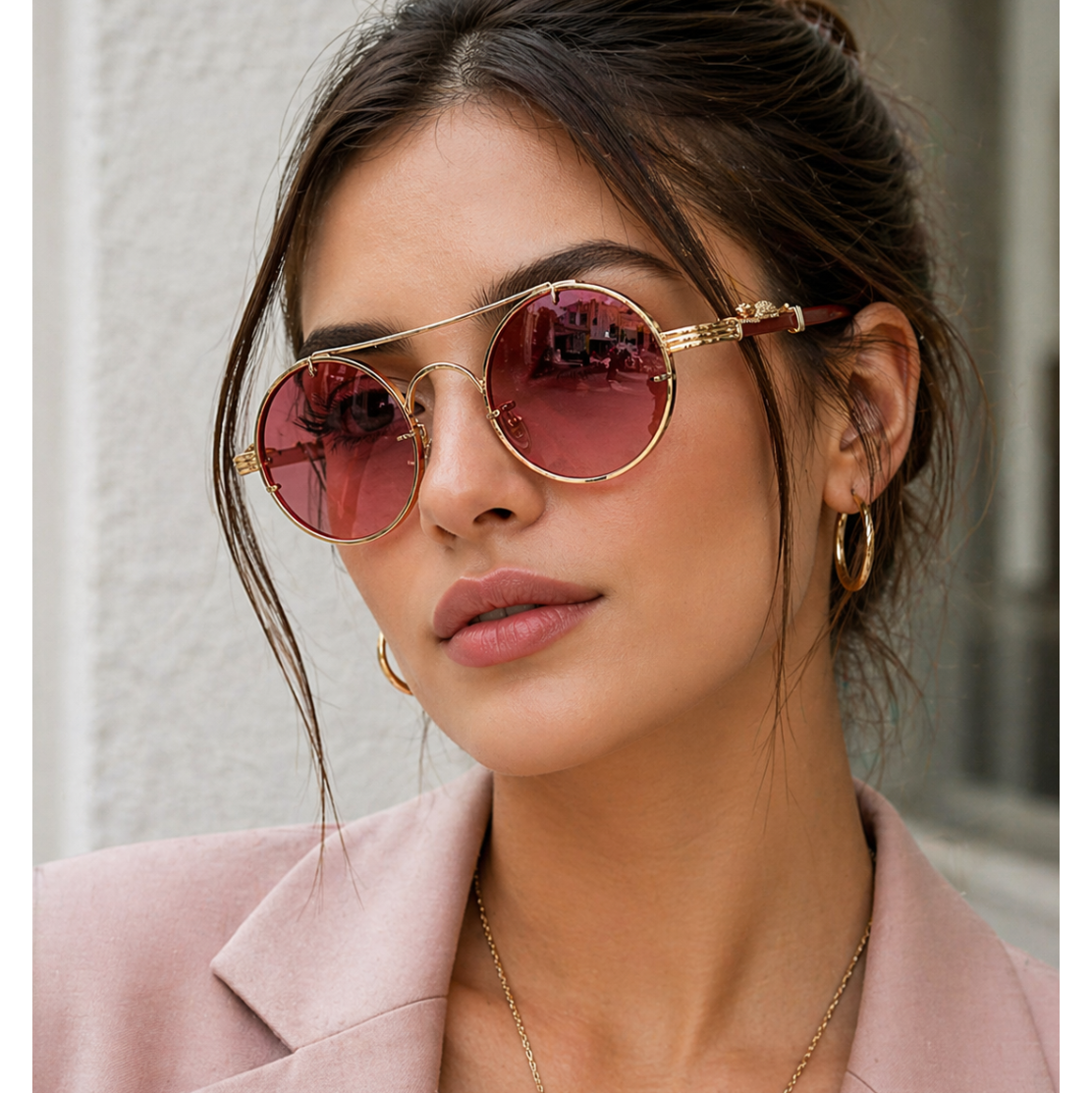 Oliver | Vintage Round Frame Sunglasses