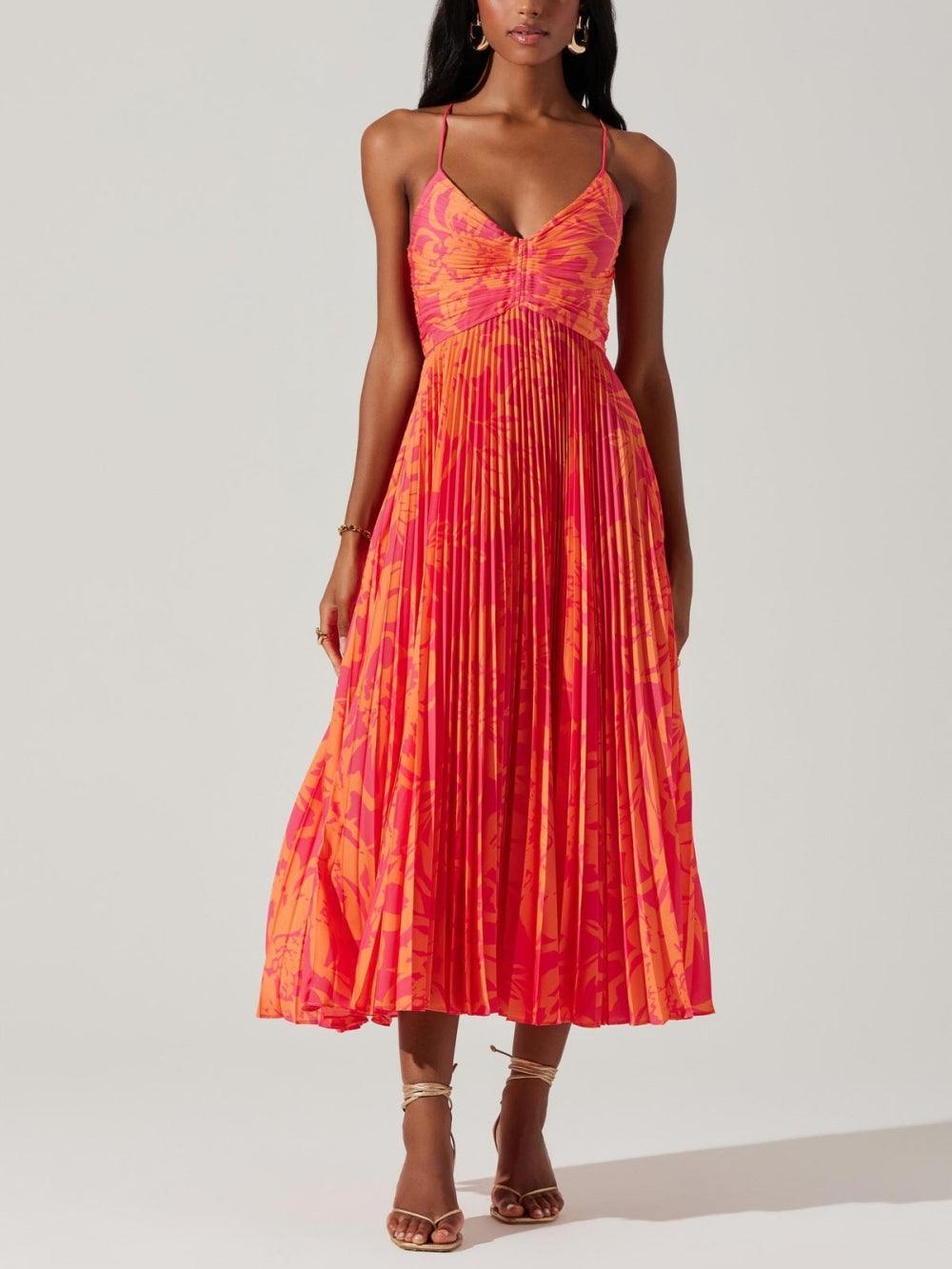 Amelia | Floral Midi Wedding Dress