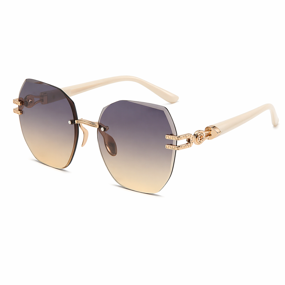 Amelia | Elegant Oversized Gradient Sunglasses