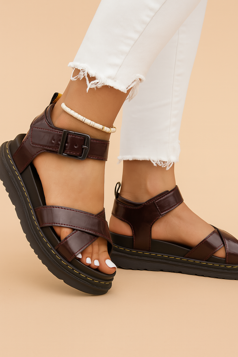 Charice | Women's Orthopedic Strappy Platform Sandals