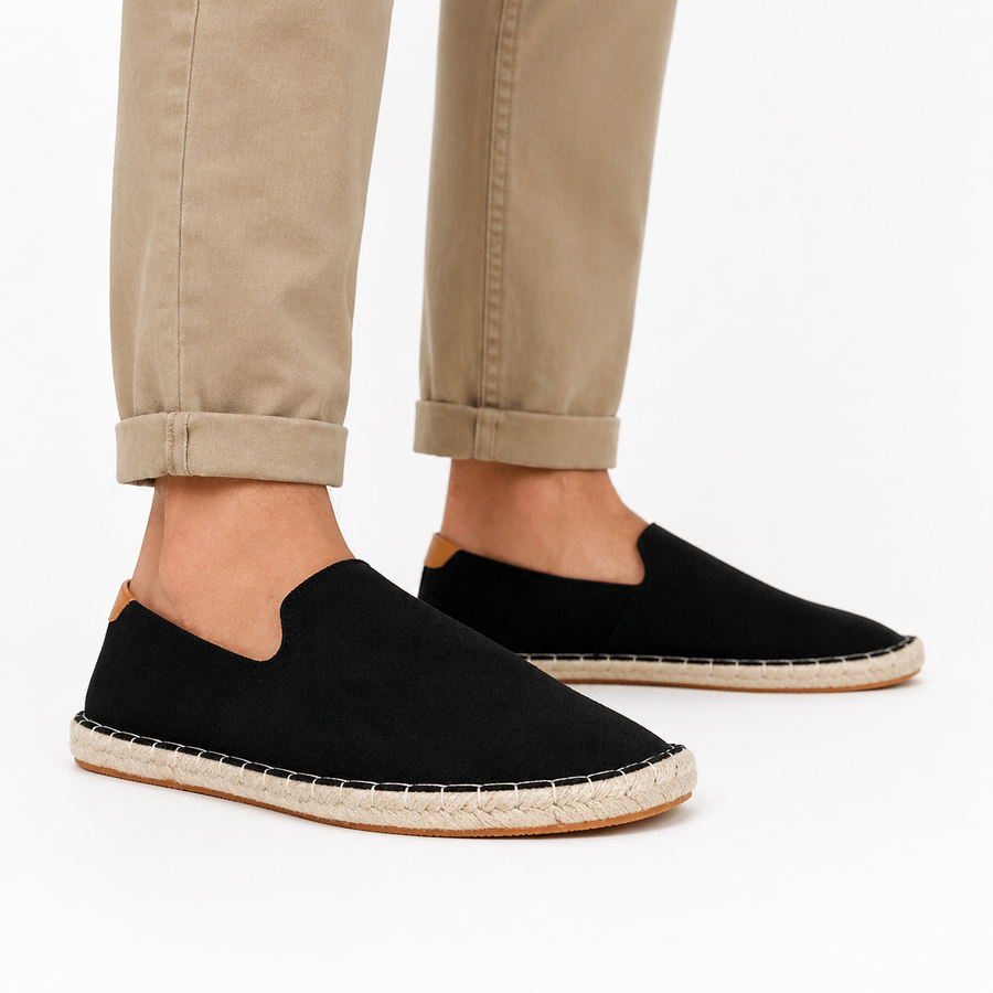 Rafael | Mens Canvas Slip-On Espadrilles