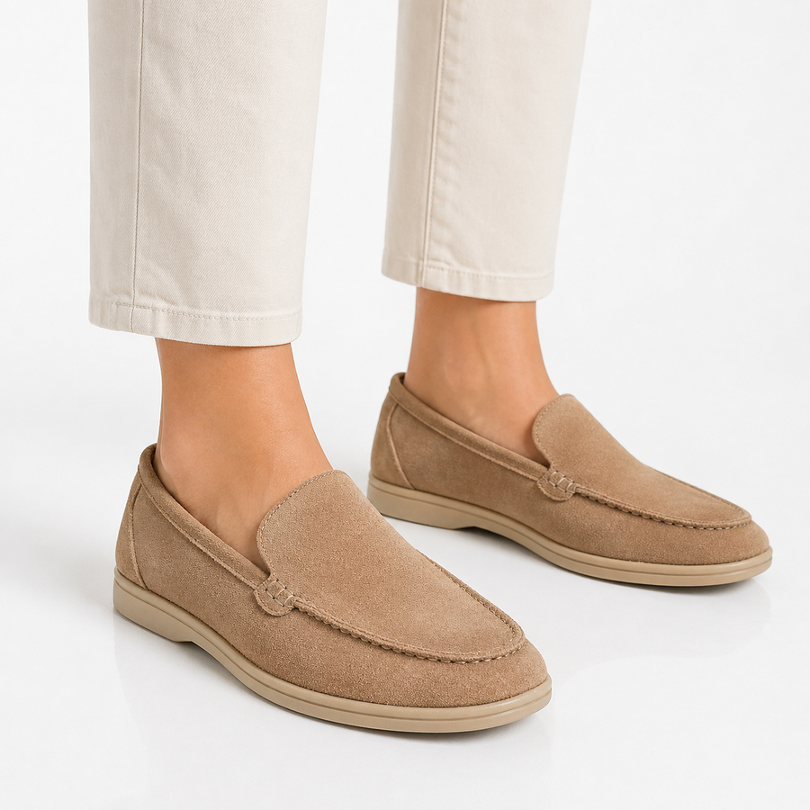 Hendrik | Mens Suede Slip-On Loafers