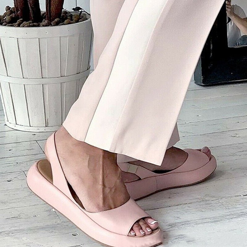 Zara | Open Toe Cushioned Comfort Sandals