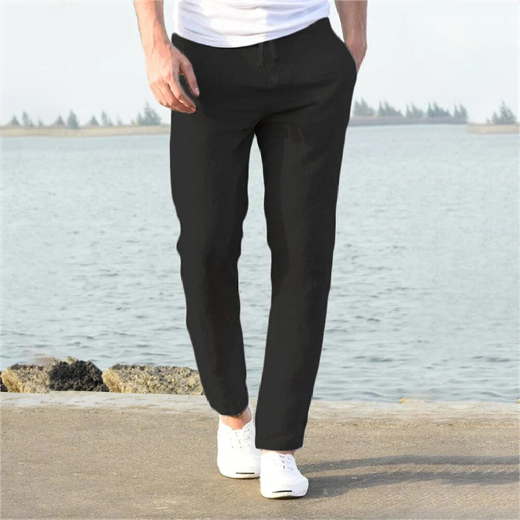 Julian | Men's Linen Warm Weather Trousers