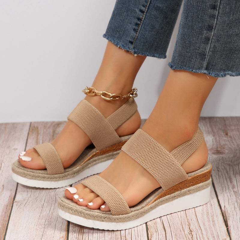 Charice | Women's Strappy Espadrille Platform Sandals
