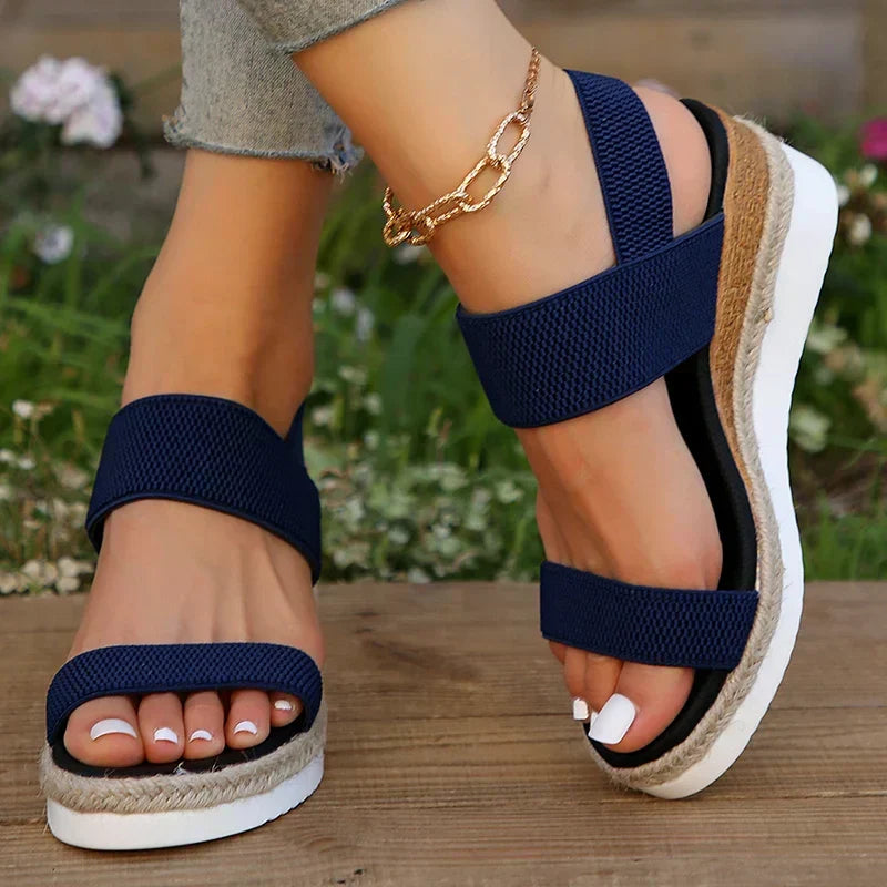Charice | Women's Strappy Espadrille Platform Sandals