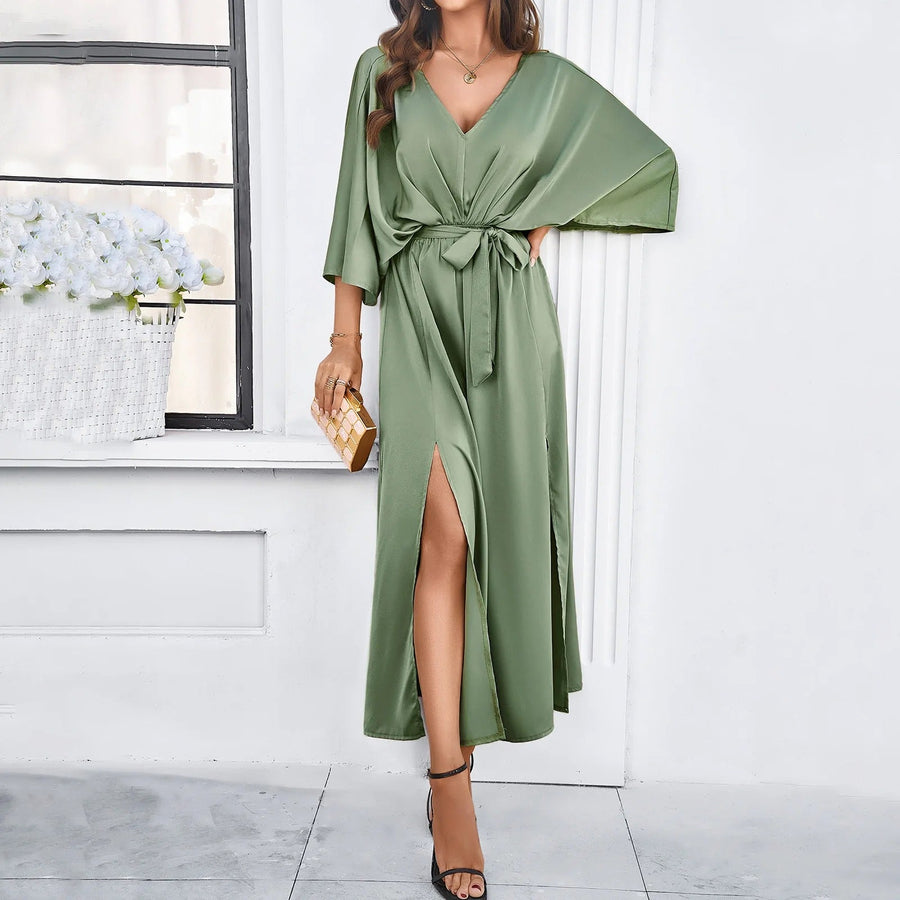 Cressida | Flowing Flattering Fit Evening Dress