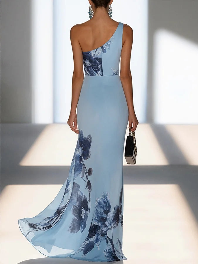 Chloe | Satin Wedding Guest Dress
