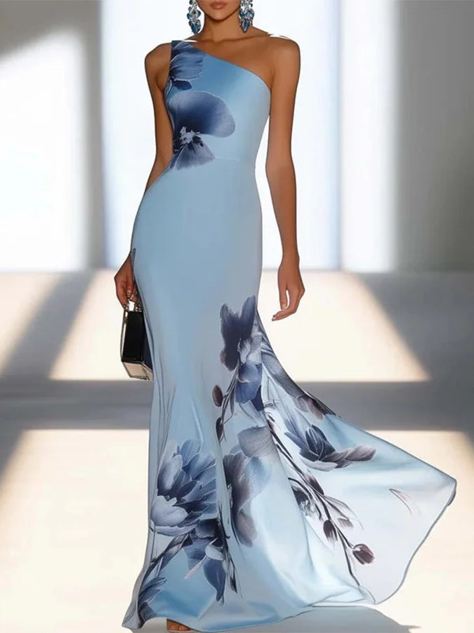 Chloe | Satin Wedding Guest Dress