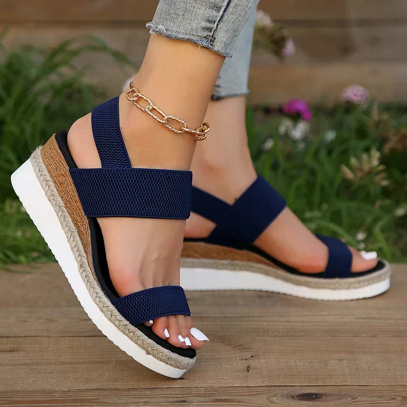 Charice | Women's Strappy Espadrille Platform Sandals