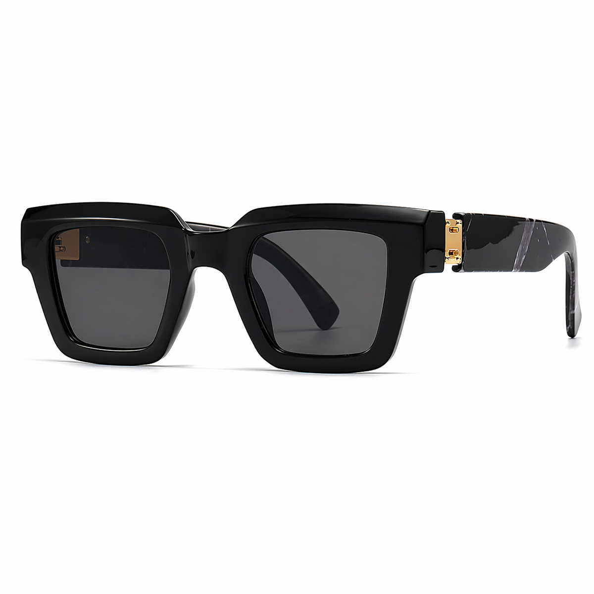 Victoria | Elegant oversized black sunglasses