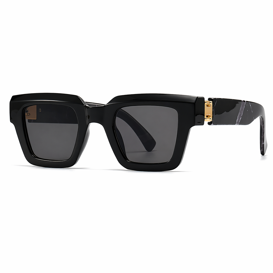 Victoria | Elegant oversized black sunglasses