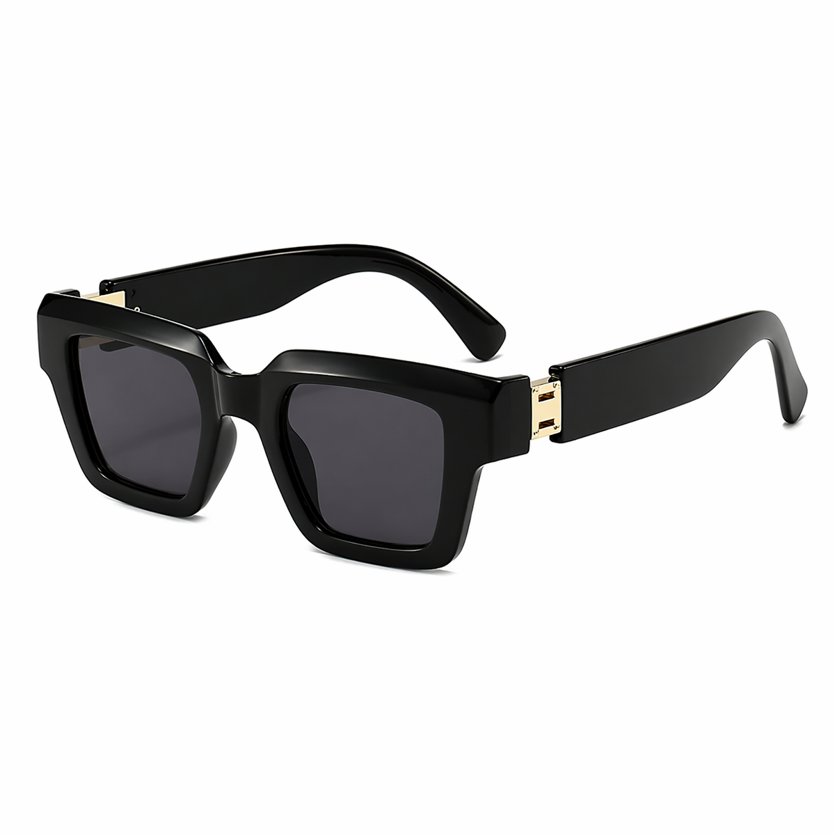 Victoria | Elegant oversized black sunglasses
