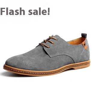 Nathaniel | Mens Suede Lace-Up Derby Shoes