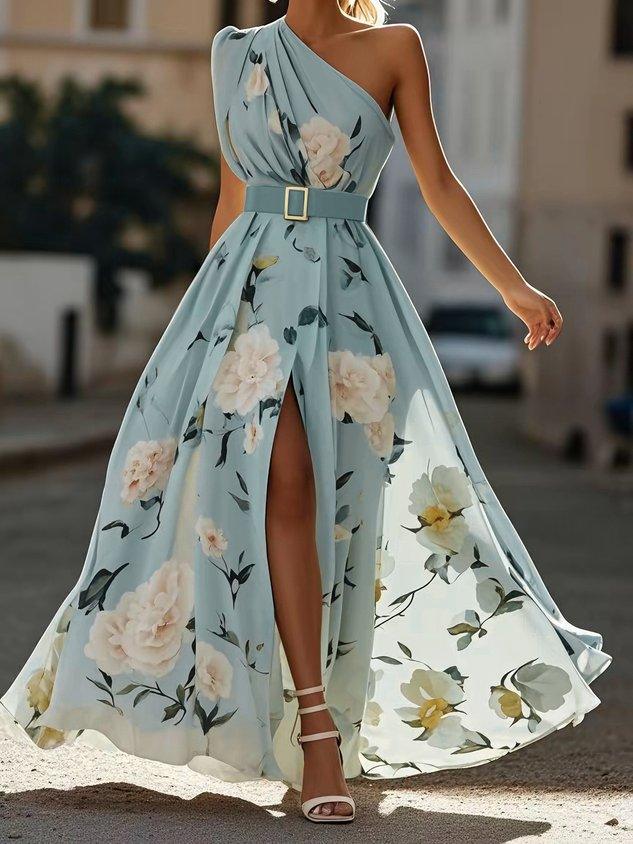 Freya | Green Floral Wedding Dress