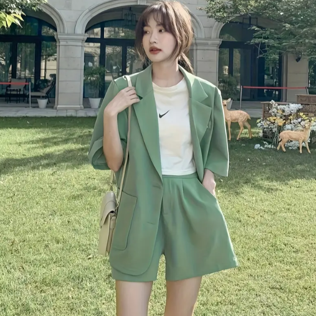 Remy | Blazer Shorts Matching Set Chic