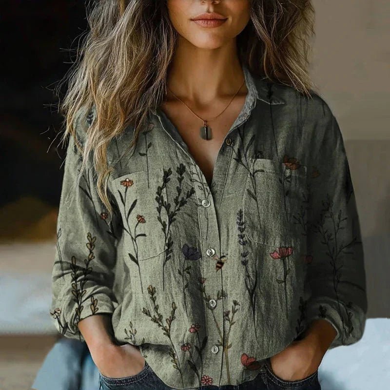 Isabella | Paisley Bohemian Blouse