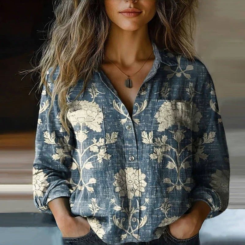 Isabella | Paisley Bohemian Blouse