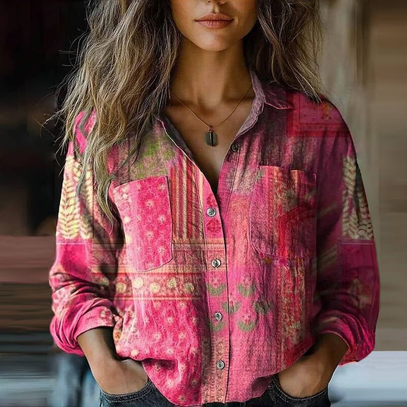 Isabella | Paisley Bohemian Blouse