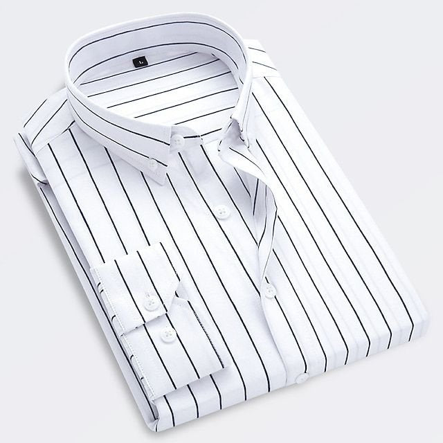 Thomas | Cotton Striped Slim Fit Shirt