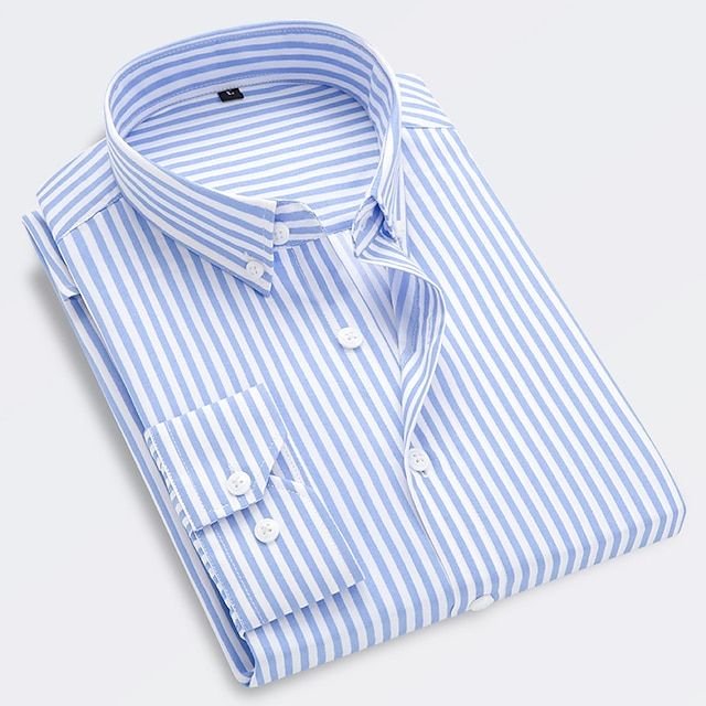 Thomas | Cotton Striped Slim Fit Shirt