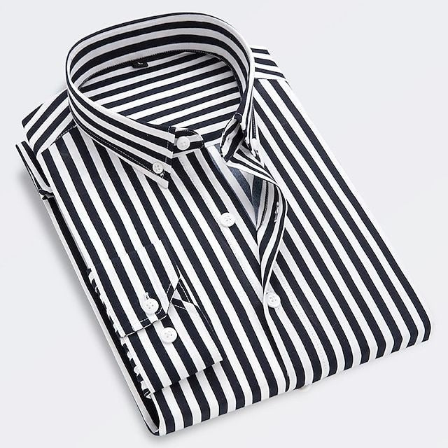 Thomas | Cotton Striped Slim Fit Shirt