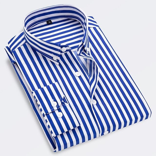 Thomas | Cotton Striped Slim Fit Shirt