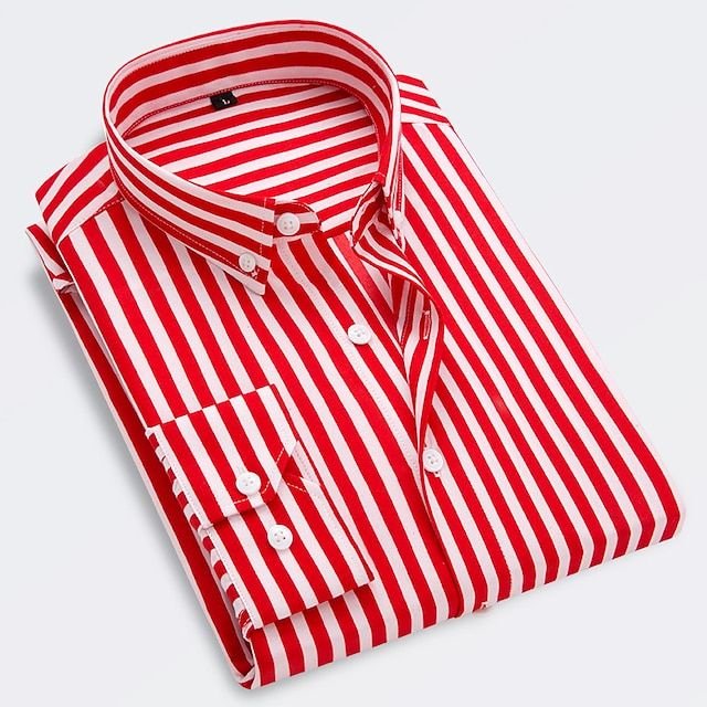 Thomas | Cotton Striped Slim Fit Shirt