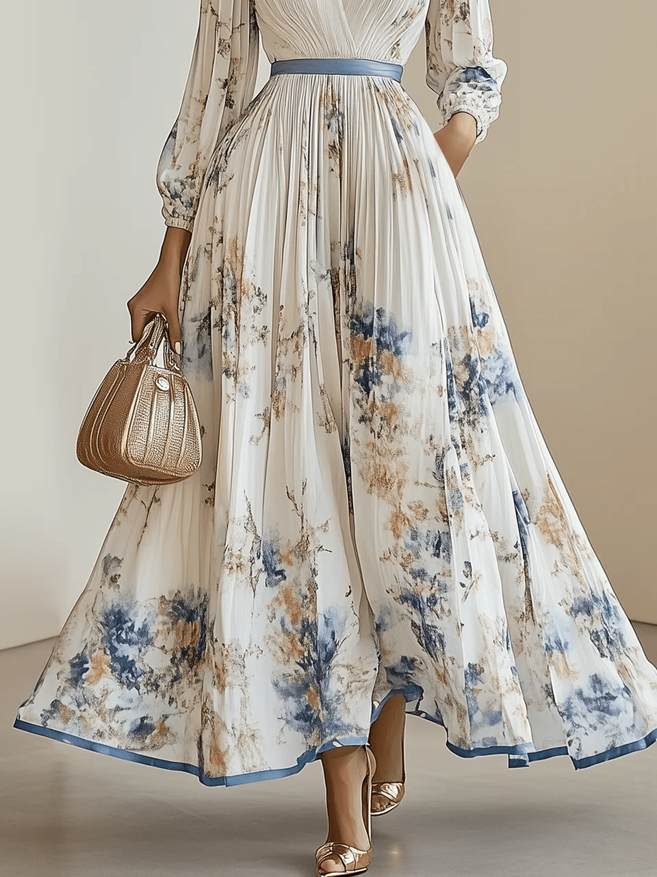 Isla | White Chiffon Wedding Dress