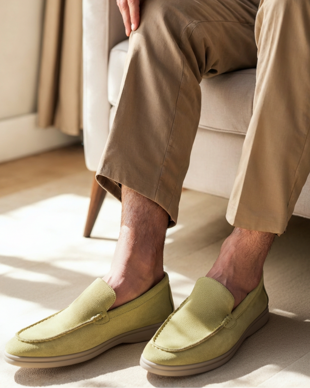 Hendrik | Mens Suede Slip-On Loafers